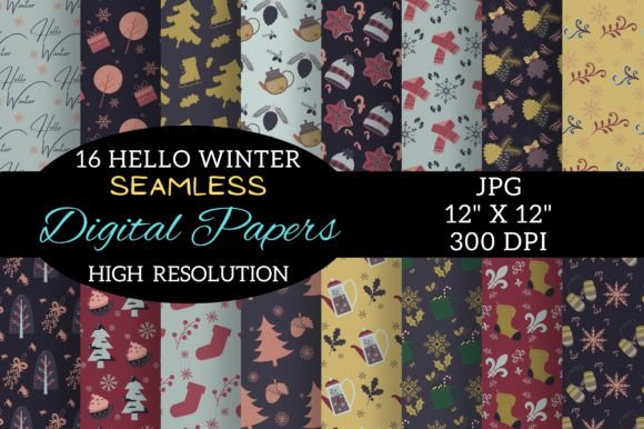 70s Boho Winter Patterns