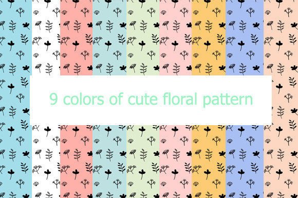 Cute Floral Patterns for Creative Projects
