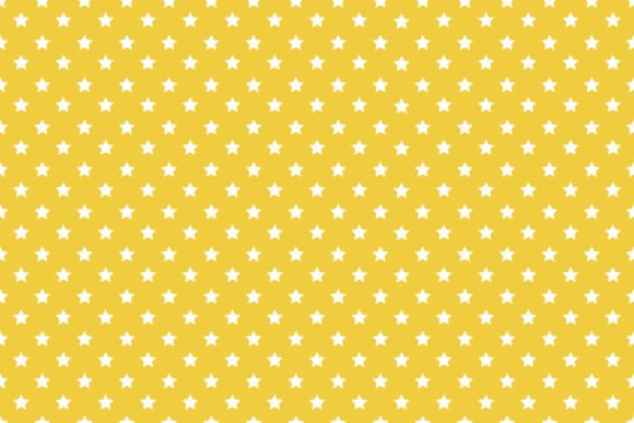 Seamless Stars Patterns on Yellow Color: A Strategic Design Asset for Modern Creatives